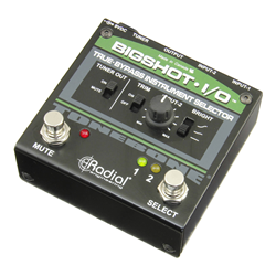 Radial R800 7212 00 BigShot i/o True-Bypass Instrument Selector