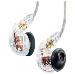 Shure SE535-CL Sound Isolating Earphones - Clear