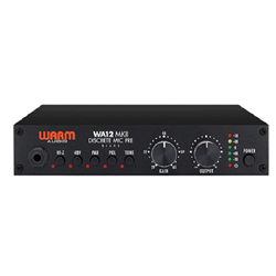 Warm Audio WA12-MK2-BLACK Black 312 Style Mic Preamp
