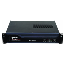 Gemini XGA-2000 2000 Watt Professional Power Amplifier