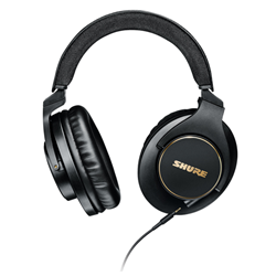 Shure SRH840A Closed-Back Over-Ear Professional Monitoring Headphones
