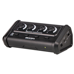 Zoom ZOOM-ZHA-4 Battery-Powered 4 Channel Headphone Amplifier