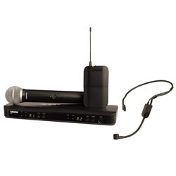 Shure BLX1288/P31-H9 Dual-Channel Combo Wireless System