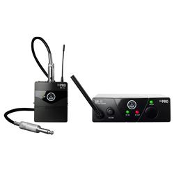 AKG WMS40MINI-INSTR-US25B Mini Wireless Instrument System (Freq: 25B)