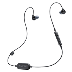 Shure SE112-K-BT1 Bluetooth Professional Sound Isolating Earphones - Black