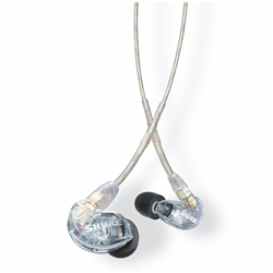 Shure SE215-CL Professional Sound Isolating Earphones - Clear