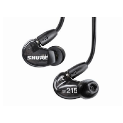 Shure SE215-K Professional Sound Isolating Earphones - Black