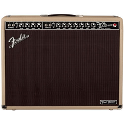 Fender 2274200982 Tone Master Twin Reverb 2x12" 200W Solid-State 85W Tube Simulated Guitar Combo Amplifier - Blonde