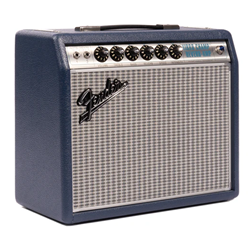 Fender 2279000512 (Limited Edition) 68 Custom Vibro Champ Reverb 1x10" 5W Tube Guitar Combo Amplifier - Navy