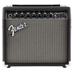 Fender 2330700000 Champion II Series 1x8" 25W Solid-State Combo Guitar Amplifier
