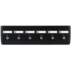 Marshall PEDL91016 Footswitch - 6-Way Pedal Compatible with JVM4 and DSL40CR/100HR Amps