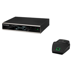 Sennheiser 506630 SL Boundary SET DW-4 US. Battery Operated Desk Dynamic Super-Cardioid with Wireless Receiver