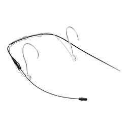 Shure DH5T/O-MTQG DH5 DuraPlex Omni Headset Microphone w/ TA4F Connector - Tan