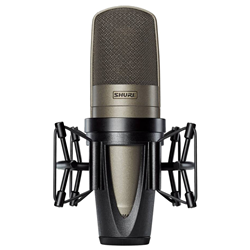 Shure KSM42/SG Cardioid Condenser Microphone W/ A42sm & Case - Sable