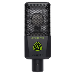 Lewitt LCT240PROBLACK Pro Condenser Microphone - Black