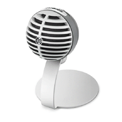 MV5-DIG Digital Condenser Microphone with Cardioid - Plug-and-play with iOS, Mac, PC, Onscreen Control w/ ShurePlus MOTIV Audio App - Grey