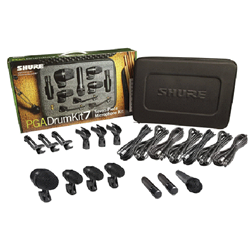 Shure PGADRUMKIT7 Pga 7-Piece Drum Microphone Kit