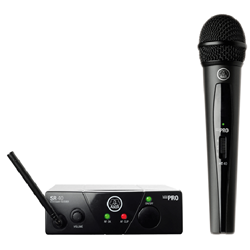 AKG WMS40MINI-VOCAL-US25B Mini Wireless Vocal Microphone System (Freq: 25B)