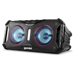 Gemini SOSP-8 Portable Bluetooth Waterproof Speaker with Multi-Coloured Led Light Show
