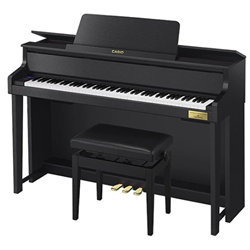 Casio GP310BK Celviano Grand Hybrid Piano - Matte Black