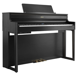 Roland HP704-CH-WS Digital Piano With Stand - Charcoal Black