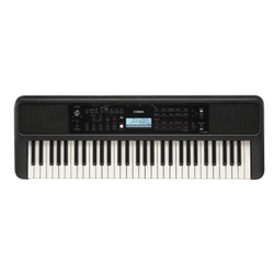 Yamaha PSR-E383 61 Key Portable Touch Sensitive Keyboard with Power Adaptor