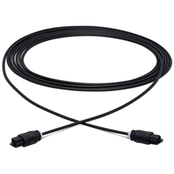 Hosa OPT-106 Toslink Optical Fiber Audio Cable - 6ft