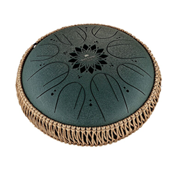 Meinl MOSTD4DG Tongue Drum Sonic Energy 10" F Minor, 8 note 430Hz - Forest Green