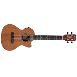 Alvarez RU22TCE Electric Tenor Ukulele Cutaway Style - Natural Satin