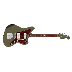 0149110398 (Limited Edition) Fender Vintera II 50's Jazzmaster FSR Electric Guitar - Olive w/ Gig Bag