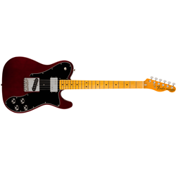 Fender 0110442815-U American Vintage II 1977 Telecaster® Custom Electric Guitar in Wine Red w/Hardcase