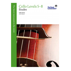 9781554405466 RCM Cello Etudes Levels 5 to 8