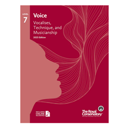 RCM V6V07 Voice Technique & Musicianship Level 7 2025 Edition
