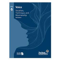 RCM V6V06 Voice Technique & Musicianship Level 6 2025 Edition