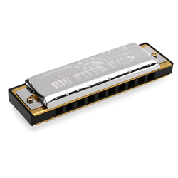 Hohner 590BX-A Big River Harp Diatonic Harmonica - Key of A Major