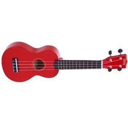 Beaver Creek BCABS-RED Ulina Soprano Ukulele with Gig Bag - Red
