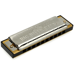 Hohner BGRVR-C Big River Harp Diatonic Harmonica - Key of C Major