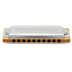 Hohner BLHRP-D Blues Harp Harmonica - Key of D Major