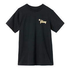 Gibson GTS-STRG-BLK-LG Original Tone T-Shirt - Black - Large