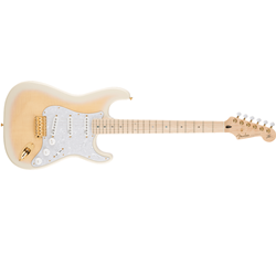 Fender 5258090350 Richie Kotzen Stratocaster, Maple Fingerboard  Electric Guitar- Transparent White Burst