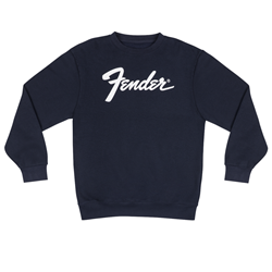 9193210406 Medium Fender Transition Logo Sweatershirt in Navy