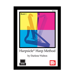 Mel Bay HPMB Harp Method book 1/DVD set