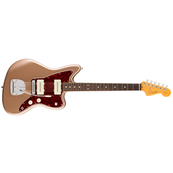 Fender 0114980384 American Professional Classic RW Jazzmaster Electric Guitar - Faded Firemist Gold w/ Gig Bag