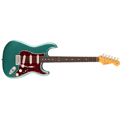 Fender 0114940374 American Professional Classic Stratocaster®, RW in  Faded Sherwood Green Metallic w/ Gig Bag