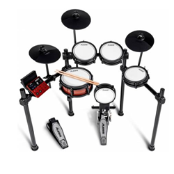 Alesis NITROPROKITXUS Professional 8 Piece Electronic Drum Kit with Mesh Heads and Bluetooth