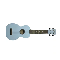 Beaver Creek BCABS-BABYBLUE Ulina Soprano Ukulele  - Baby Blue w/ Gig Bag