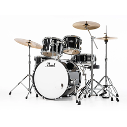 Pearl RS525SBCC31 Roadshow Series 5-Piece Drum Kit -  Jet Black