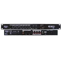 Rolls  RM69 Mix Mate 3 Six Channel Single Rack Space Mixer