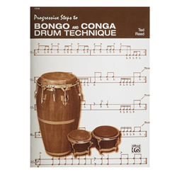 Alfred 17316 Progressive Steps to Bongo and Conga Drum Technique