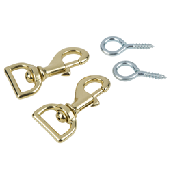 Fender 0220928000 EVH Strap Clasps with Eye Hooks